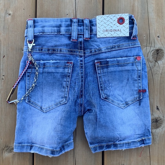 NWOT Small Gang Jean Shorts - Picture 6 of 9